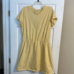 Old Navy Striped Yellow Dress